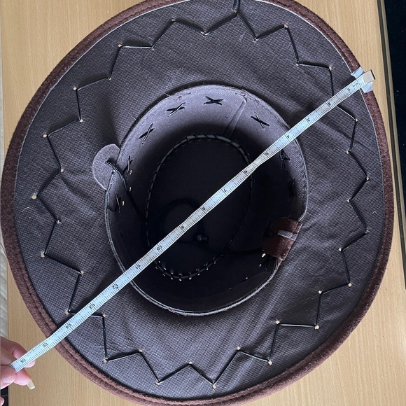 NWOT Brown Western Cowboy Hat main image 9